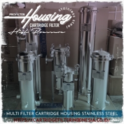 ss housing multi cartridge filter  large